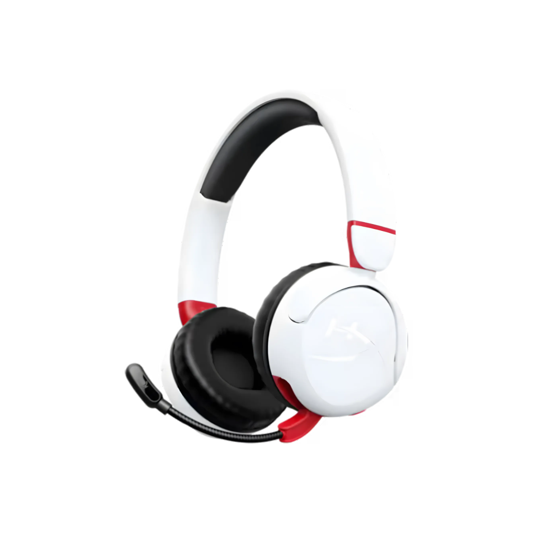HyperX Cloud Mini Wireless Gaming Headset | 25-Hour Battery | Volume Safe (<85dB) | For Ages 8-12 | White or Black | TechFndrs