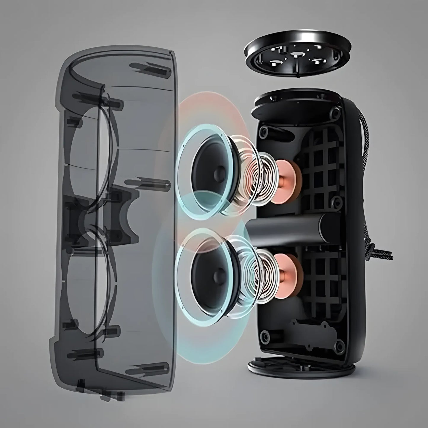 Monster S310 Wireless Speaker | 30W RMS Sound | IPX7 Waterproof | 24-Hour Playtime | TWS Pairing | RGB Lights | TechFndrs