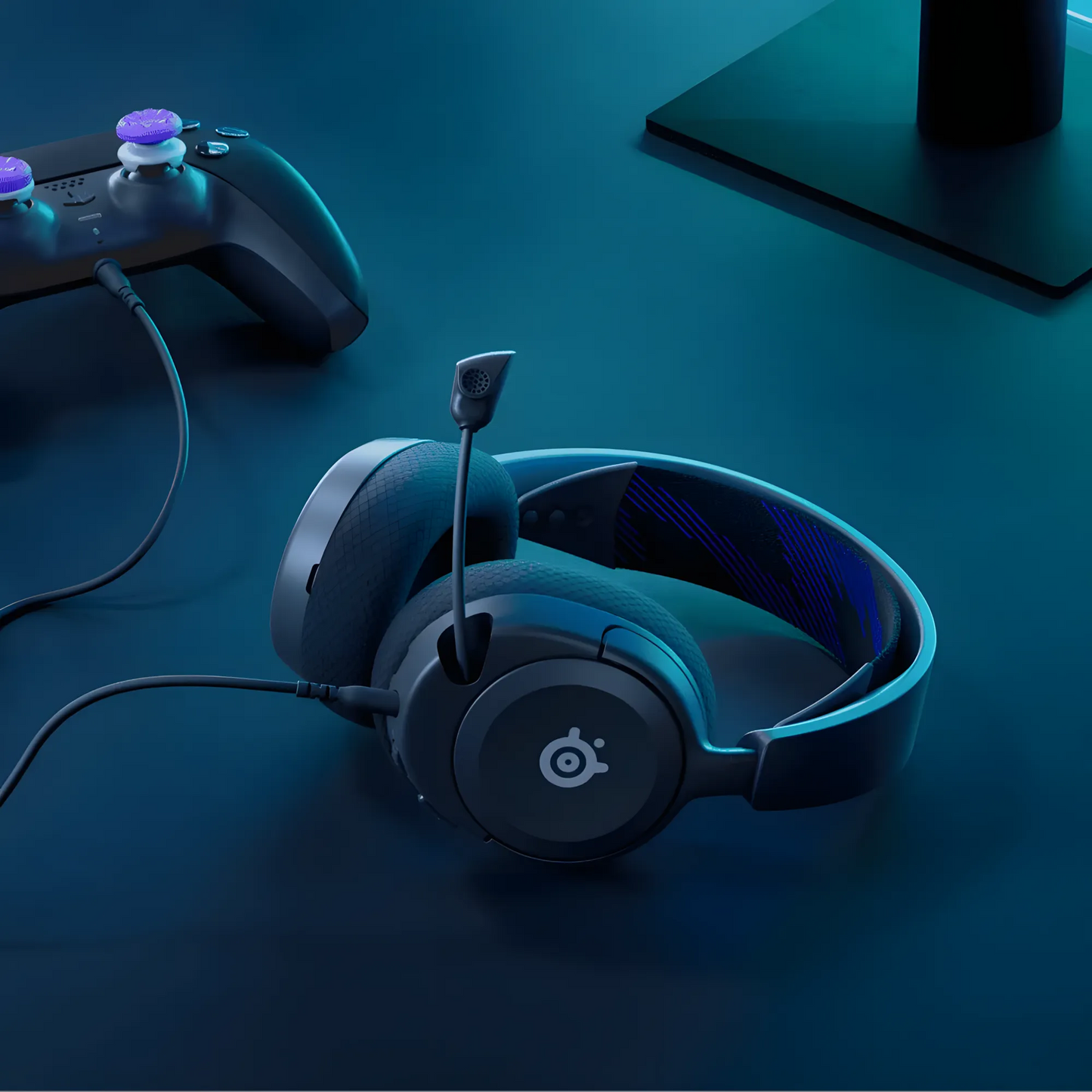 SteelSeries Arctis Nova 1P Gaming Headset | 360° Spatial Audio | AI Noise-Cancelling Mic | Multi-Platform 3.5mm | TechFndrs