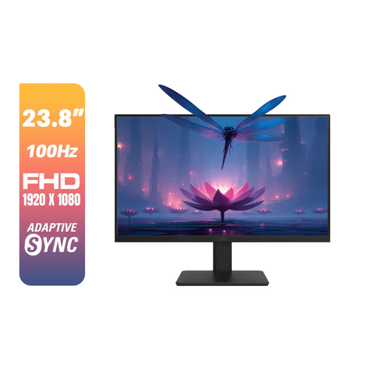 AOC 24B2H2 23.8″ FHD Monitor | 100Hz Refresh Rate | 4ms Response | IPS Panel | 3-Sided Frameless | Low Blue Mode | TechFndrs