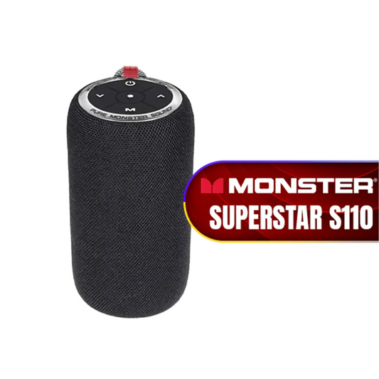 Monster S310 Wireless Speaker | 30W RMS Sound | IPX7 Waterproof | 24-Hour Playtime | TWS Pairing | RGB Lights | TechFndrs