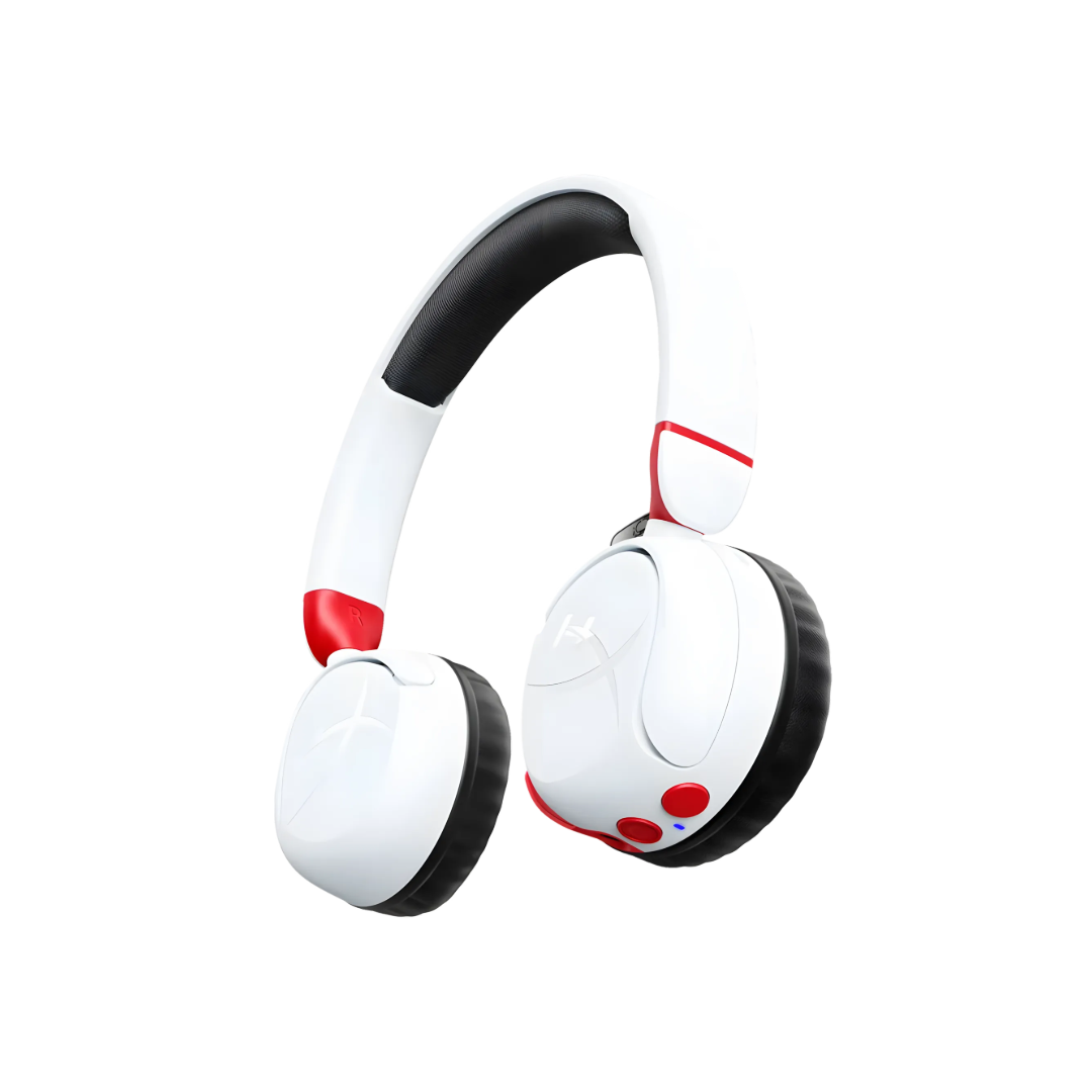 HyperX Cloud Mini Wireless Gaming Headset | 25-Hour Battery | Volume Safe (<85dB) | For Ages 8-12 | White or Black | TechFndrs