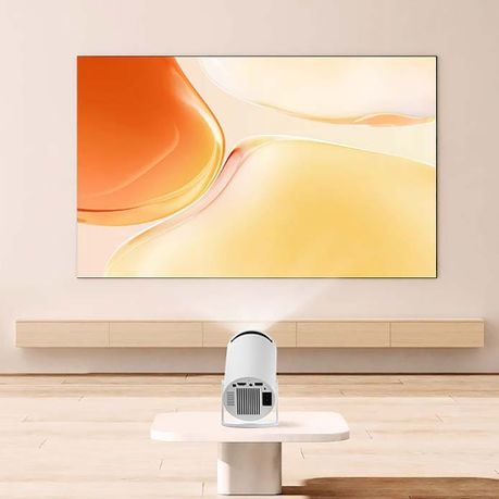 HY300 Pro Projector | 1080P Full HD Home Theater | 200" Display | Portable Outdoor Movie | Built-in Speaker | TechFndrs