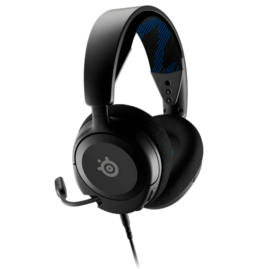 SteelSeries Arctis Nova 1P Gaming Headset | 360° Spatial Audio | AI Noise-Cancelling Mic | Multi-Platform 3.5mm | TechFndrs