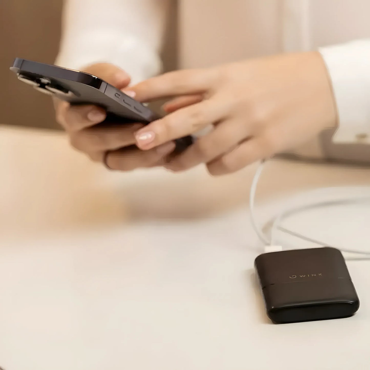 Winx GO Simple 5000mAh Power Bank | Ultra Slim Power Bank | Single-Hand Portable Charger | TechFndrs