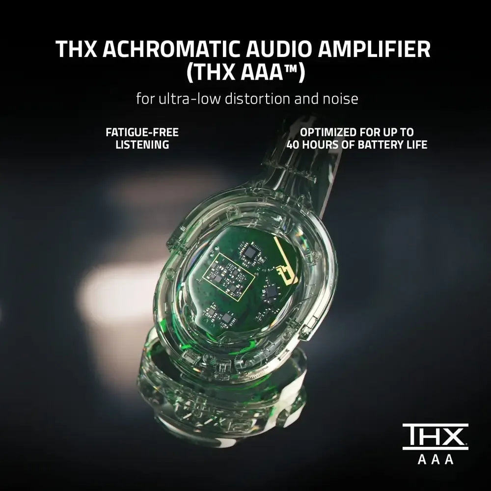 Razer Barracuda Pro Wireless Gaming & Mobile Headset | Hybrid ANC | 40-Hour Battery | THX AAA | TechFndrs