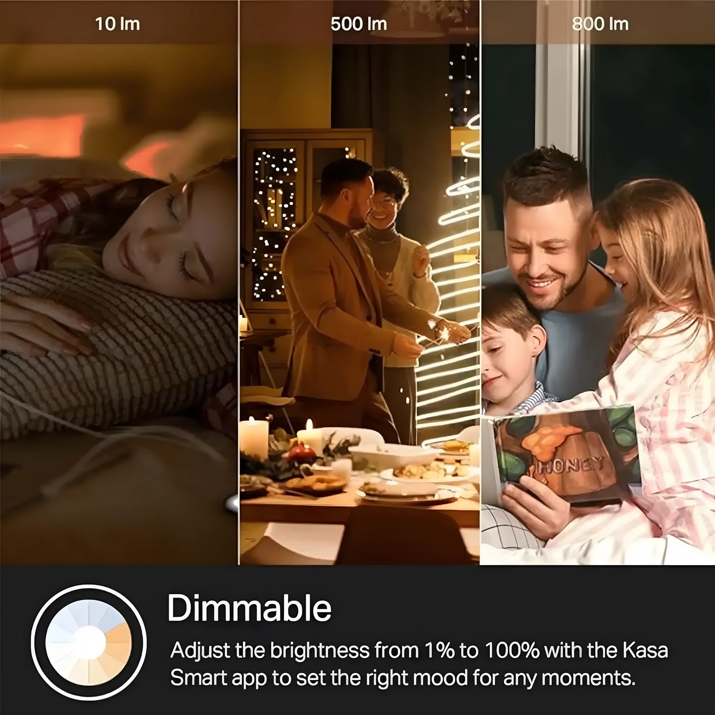 TP-Link Kasa KL110 Smart Light Bulb | Dimmable WiFi Bulb | Alexa & Google Assistant | Energy Saving A+ | TechFndrs