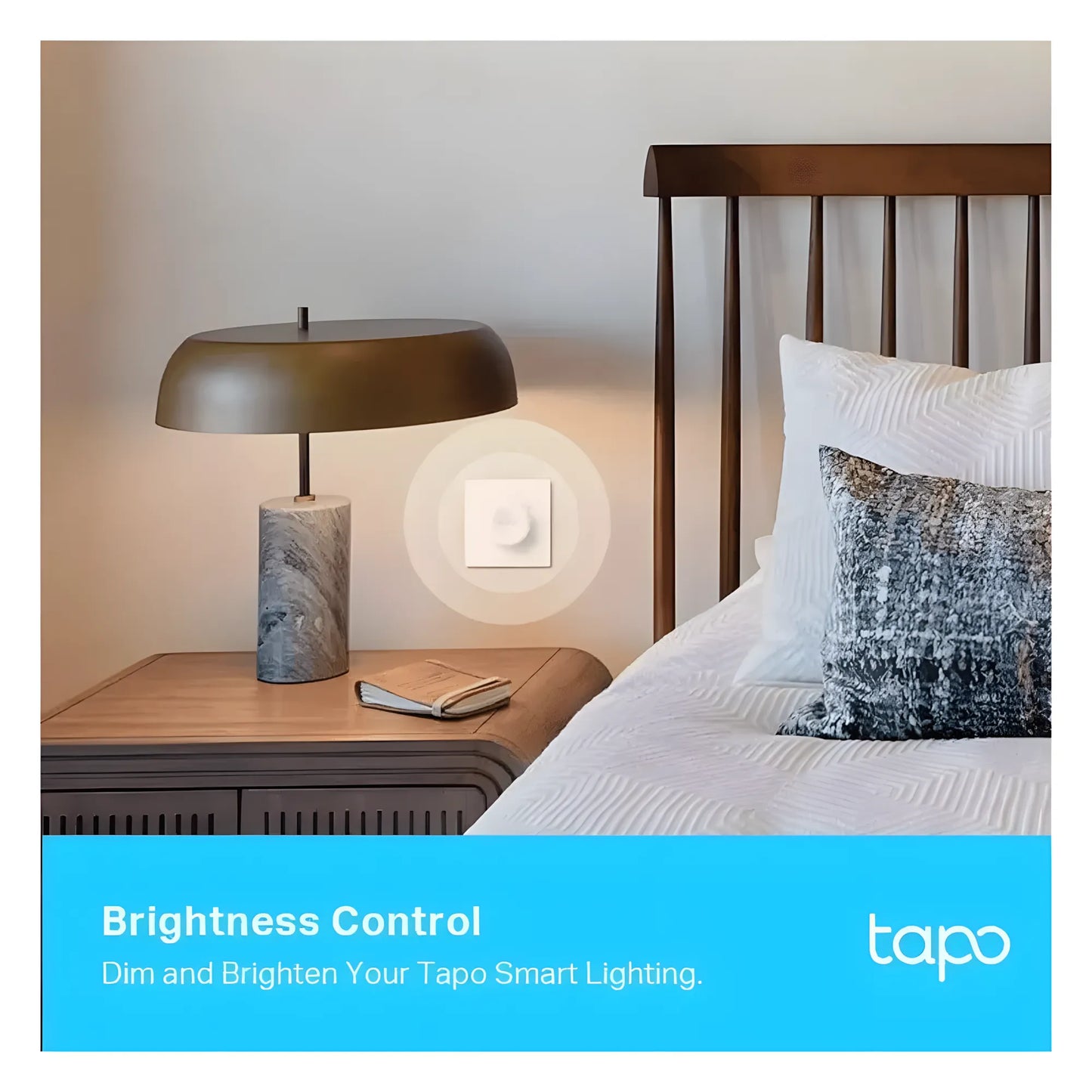 TP-Link Tapo S200D Smart Remote Dimmer Switch | Wireless Lighting Control | Hub Required | Custom Scenes | TechFndrs