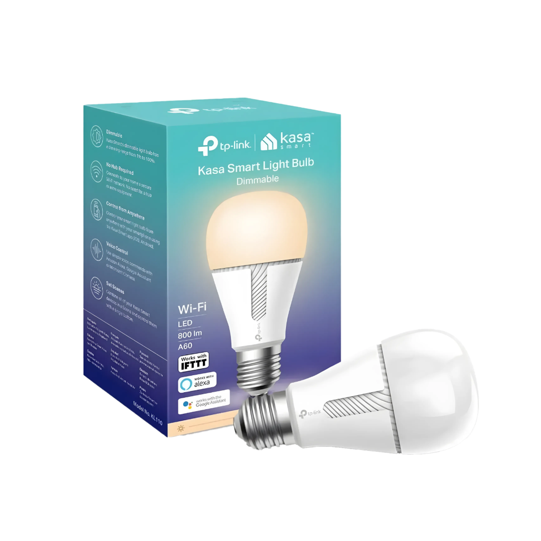 TP-Link Kasa KL110 Smart Light Bulb | Dimmable WiFi Bulb | Alexa & Google Assistant | Energy Saving A+ | TechFndrs