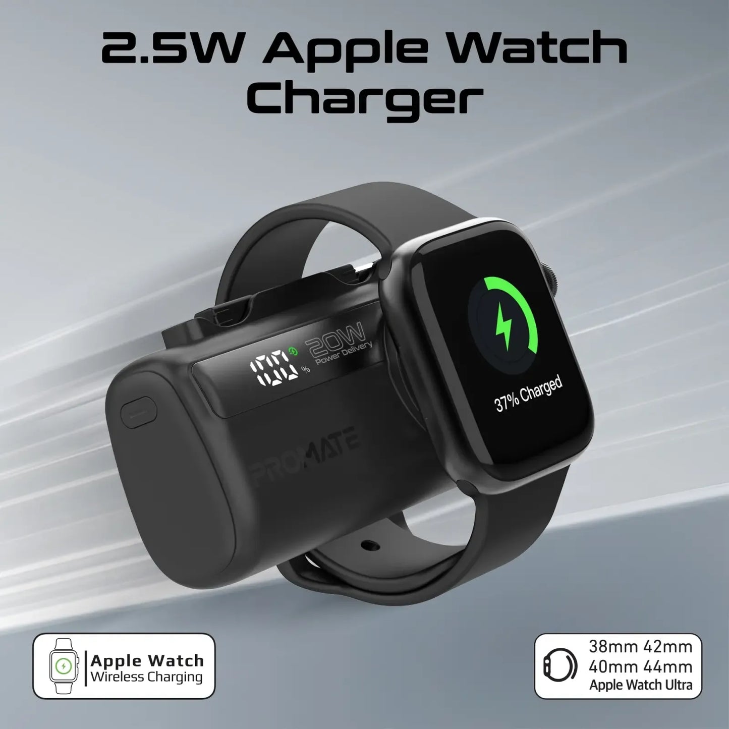 Promate PowerUp Trio 5000mAh Ultra Compact Power Bank | 3-in-1 Cable | Keychain Design | Pocket Power | TechFndrs