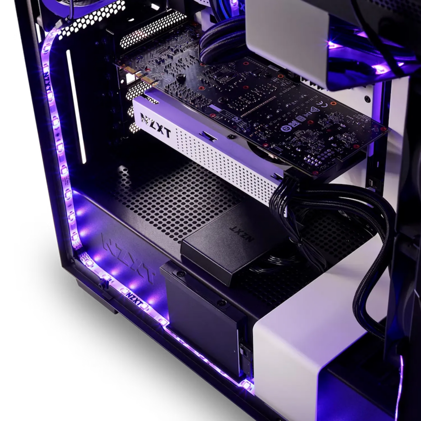 NZXT HUE 2 RGB Lighting Kit | 2x 300mm LED Strips | Magnetic Backing | CAM Software Control | Individually Addressable LEDs | TechFndrs