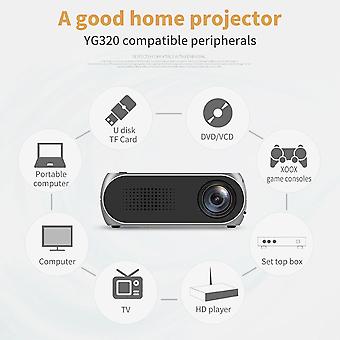 Home Mini HD Portable Projector | 100" Display | Pocket-Sized Cinema | Built-in Battery | Smartphone Sync | TechFndrs