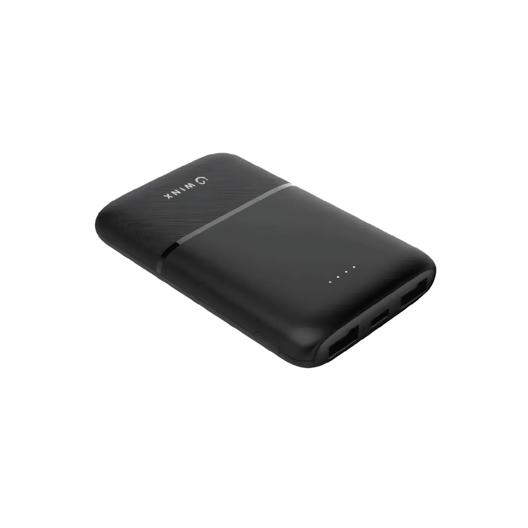 Winx GO Simple 5000mAh Power Bank | Ultra Slim Power Bank | Single-Hand Portable Charger | TechFndrs