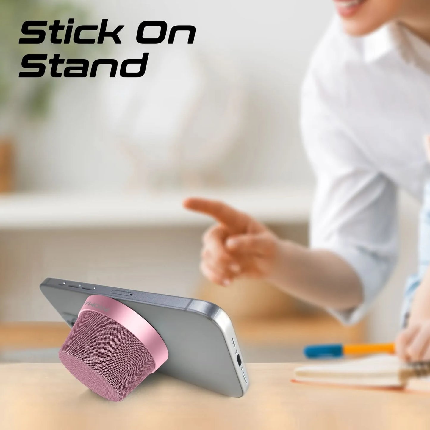 Promate Punch Magnetic Bluetooth Speaker | 12H Playtime | IP67 Waterproof | Magnetic Mount | TechFndrs