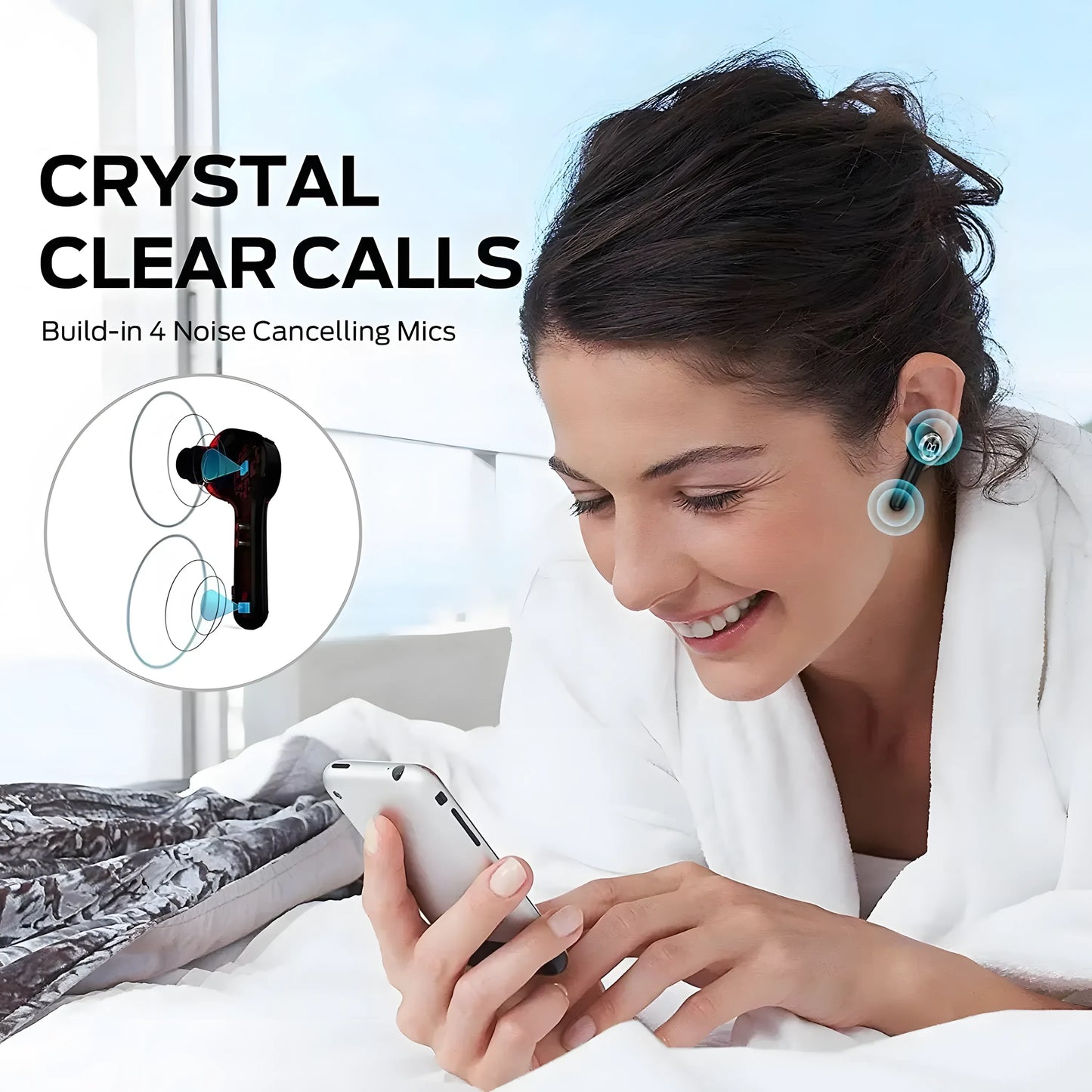 Monster Clarity 102 Airlinks Wireless Headphones | Active Noise Cancelling | 55H Playtime | Fast Charge | TechFndrs