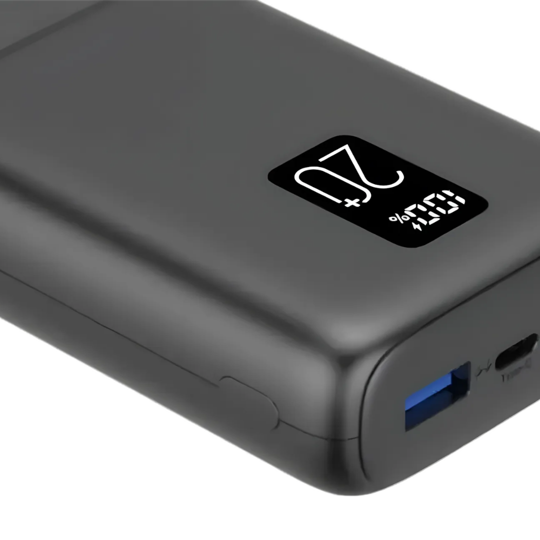 Winx GO Fast 2 20000mAh Power Bank | 20W PD & QC 3.0 | Dual USB-C & USB-A | Digital Display | Fast Charging | TechFndrs