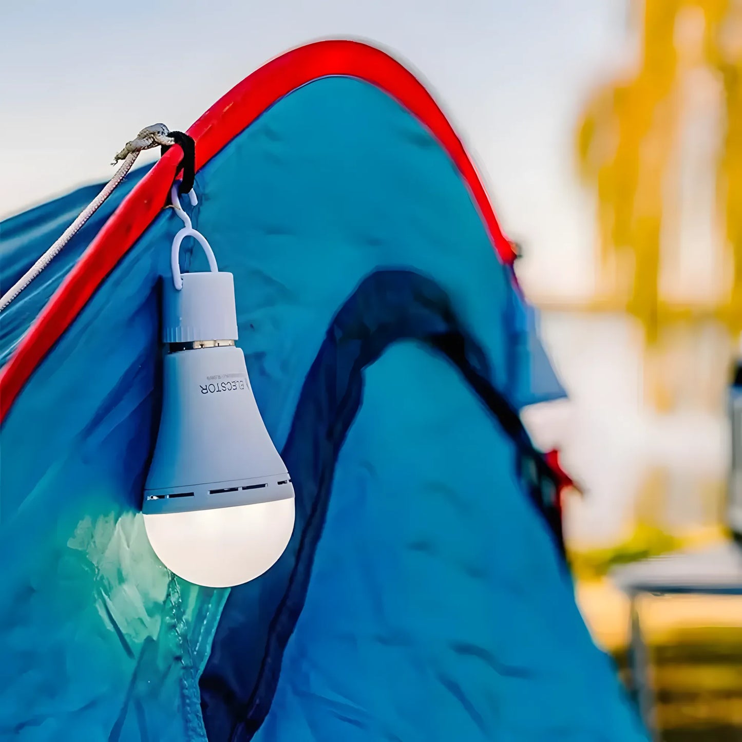 Elecstor Rechargeable E27 Bulb 6 Pack | 7W Cool White | 4-Hour Emergency Light | Built-in Lithium Battery | TechFndrs