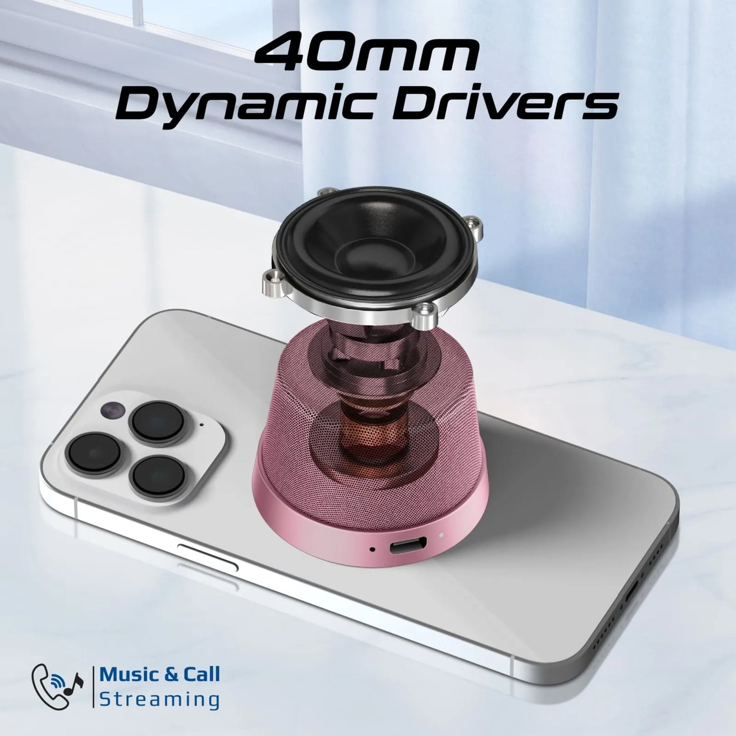 Promate Punch Magnetic Bluetooth Speaker | 12H Playtime | IP67 Waterproof | Magnetic Mount | TechFndrs