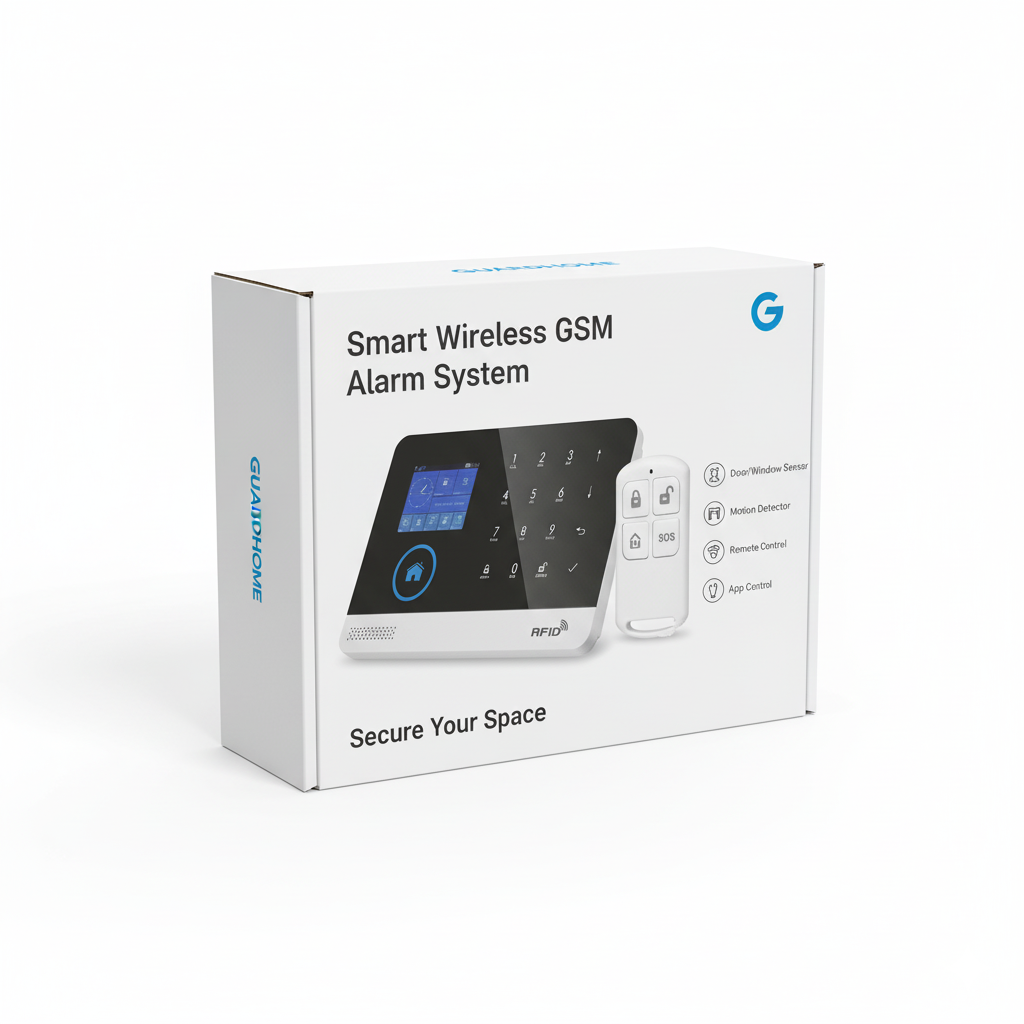 Smart Wireless GSM Store Door & Window Anti-theft Alarm | 100 Device Capacity | DIY Installation | No Monthly Fees | TechFndrs