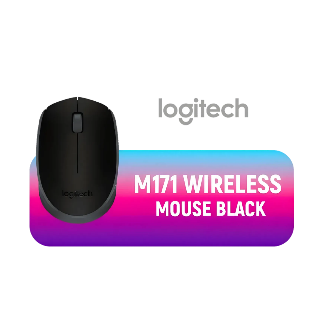 Logitech M171 Wireless Mouse | 12-Month Battery Life | 1000 DPI Optical Tracking | Silent Clicks | USB Receiver | TechFndrs