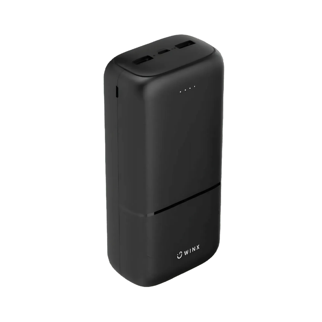 Winx GO Simple 30000mAh Power Bank | High Capacity Portable Charger | Dual USB Fast Charging | TechFndrs