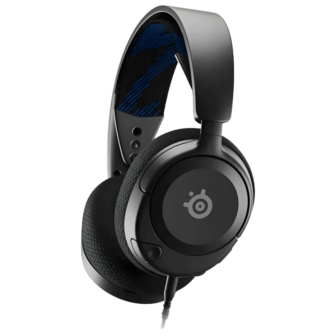 SteelSeries Arctis Nova 1P Gaming Headset | 360° Spatial Audio | AI Noise-Cancelling Mic | Multi-Platform 3.5mm | TechFndrs