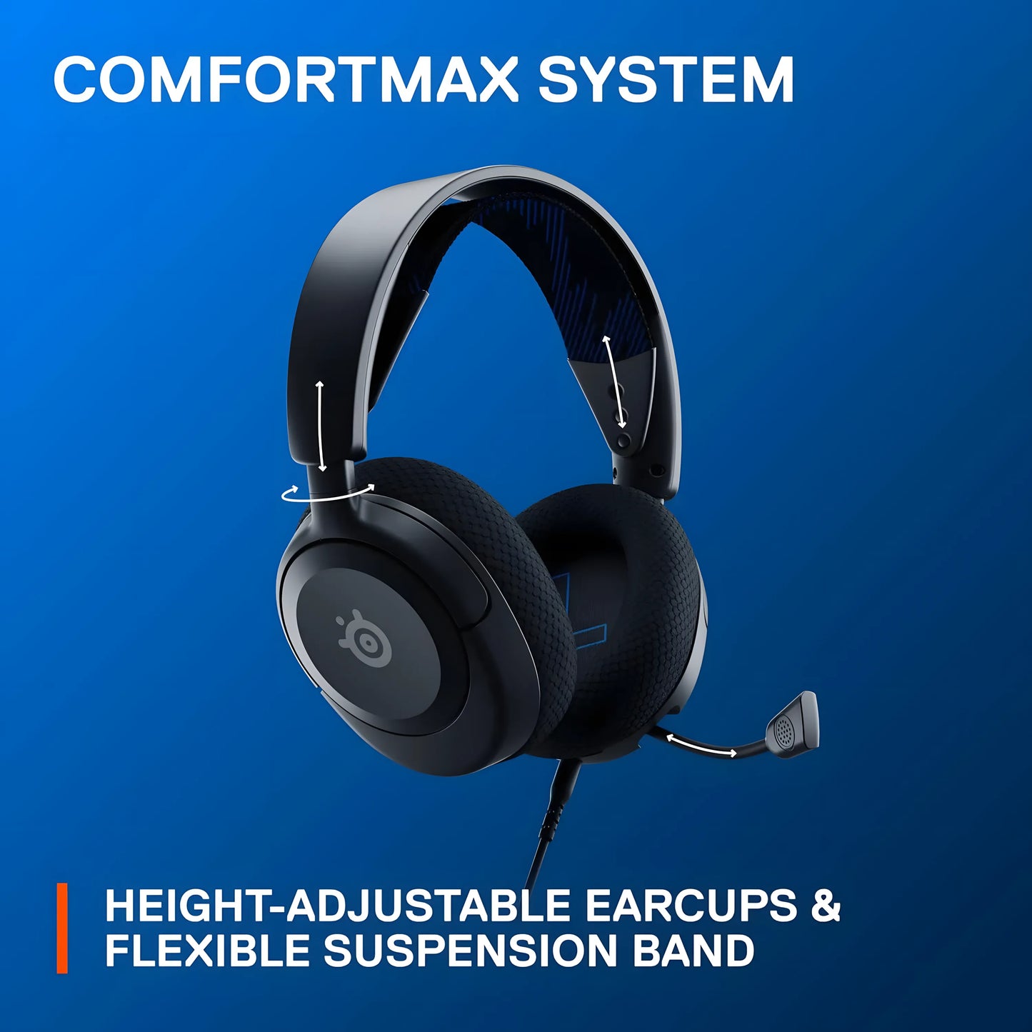 SteelSeries Arctis Nova 1P Gaming Headset | 360° Spatial Audio | AI Noise-Cancelling Mic | Multi-Platform 3.5mm | TechFndrs