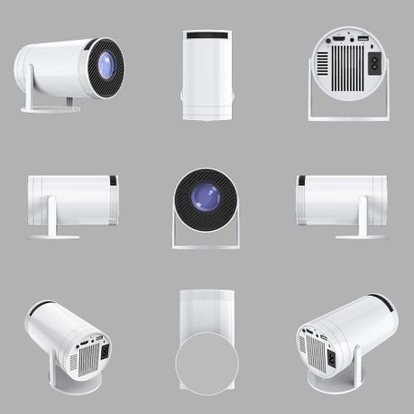 HY300 Pro Projector | 1080P Full HD Home Theater | 200" Display | Portable Outdoor Movie | Built-in Speaker | TechFndrs