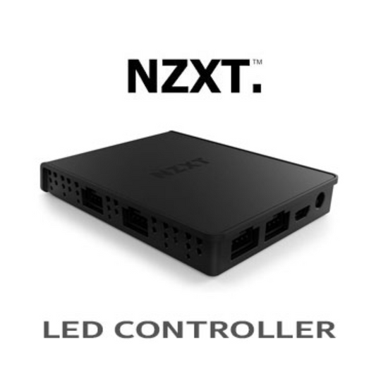 NZXT HUE 2 Magnetic RGB LED Controller | 4-Channel Lighting Hub | CAM Software Control | For HUE 2 & AER RGB 2 | TechFndrs